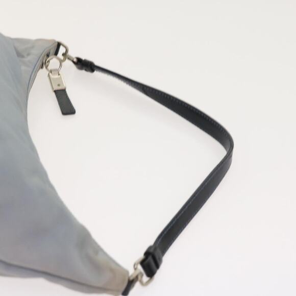 PRADA Shoulder Bag Nylon Blue - Picture 8 of 9